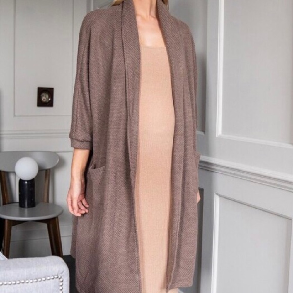 Oversized Collared Shawl